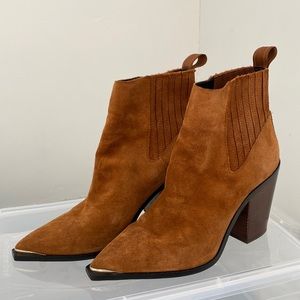 Kenneth Cole Suede Booties
